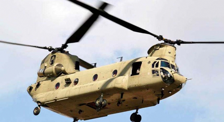 Chinook helikopterleri Trkiye'ye teslim edildi