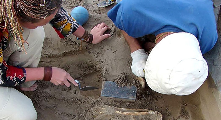 Arkeologlar bile ard! 2100 yllk iPhone bulundu
