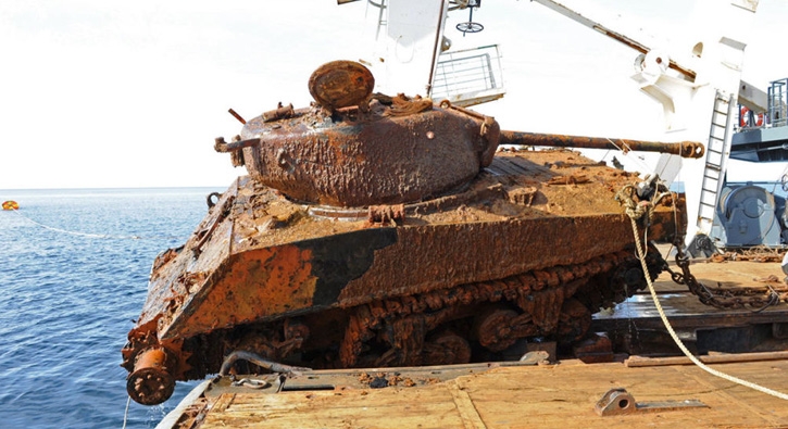 ABD tankı 73 yıl sonra Rusya'da ortaya çıktı