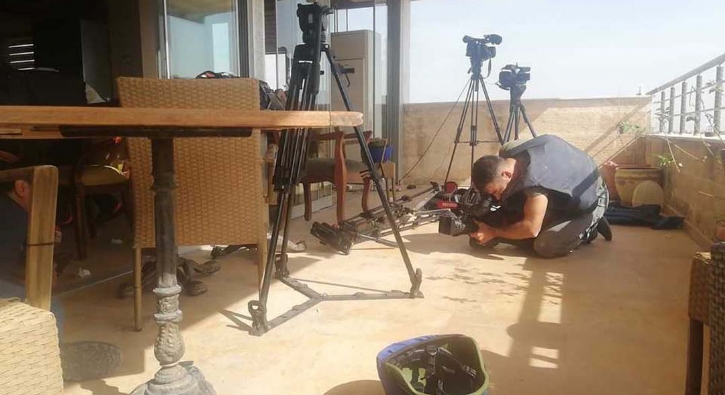 YPG/PKK'l terristler Trk gazetecileri hedef ald