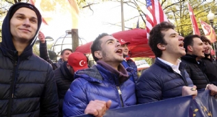 Başkan Erdoğan ABD'de böyle karşılandı