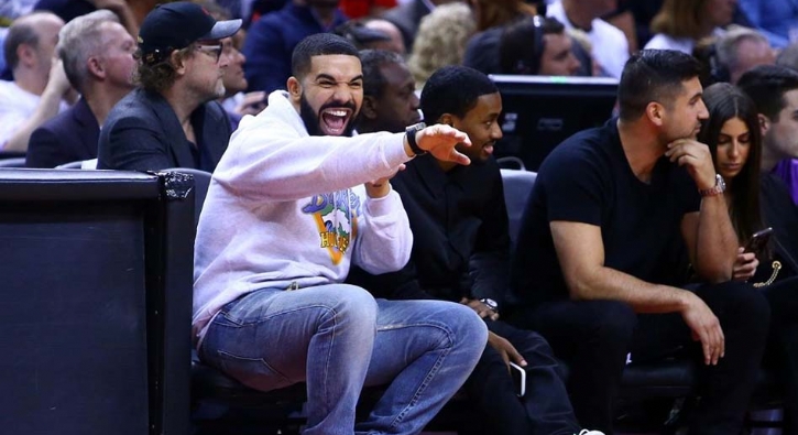 NBA'in yaramaz taraftarı Drake'e boykot