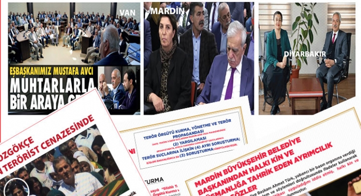 te Mardin, Diyarbakr ve Van belediye bakanlarnn grevden alnma gerekeleri