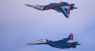 Su-30'lar TEKNOFEST'te nefes kesti! İşte o anlar