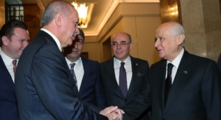 Mecliste sürpriz görüşme işte ilk kareler