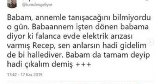 Sosyal medyayı sallayan tanışma hikayesi! Elektrik almak deyimi bu tanışmadan mı çıktı?