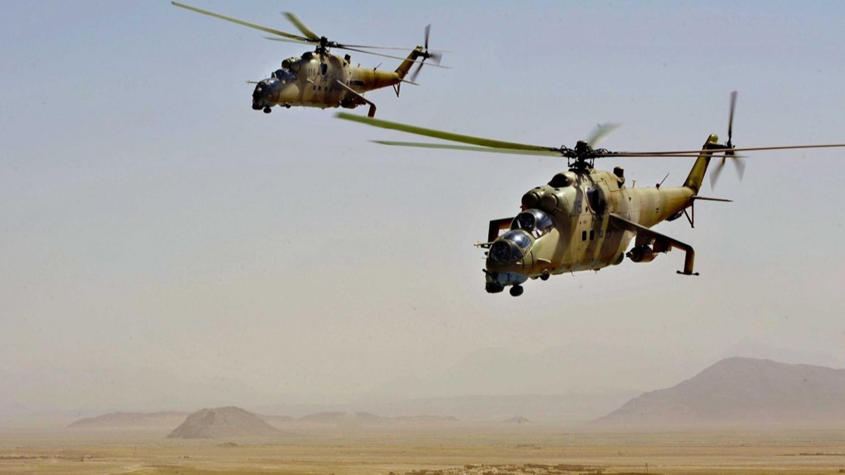 ABD'nin Rus Mi-24 helikopterlerini kulland ortaya kt