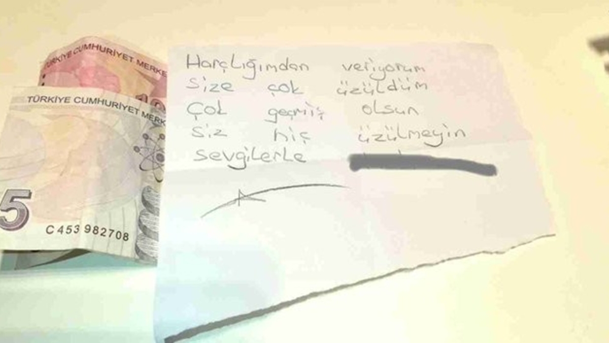 Türkiyeyi duygulandıran notun sahibi ortaya çıktı