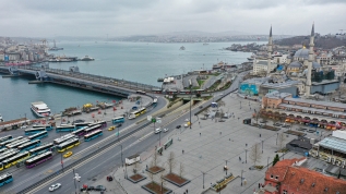 Görüntüler bugünden… İstanbul sokaklarında koronavirüs sessizliği