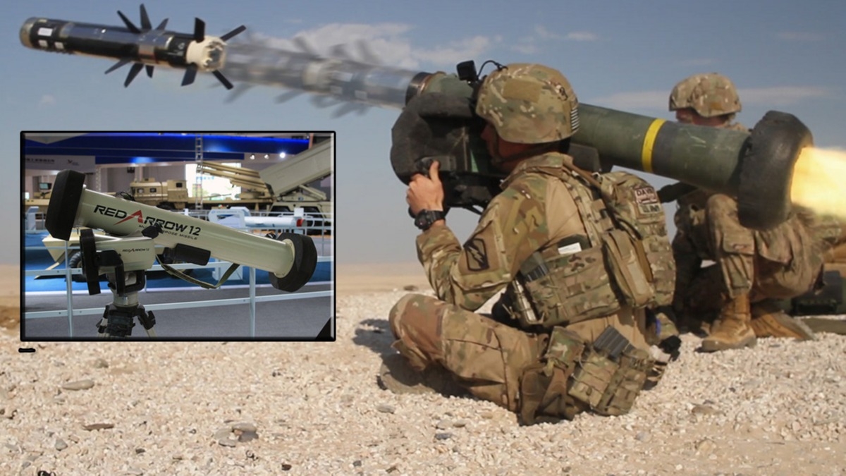 Javelin'in kopyası taşınabilir anti-tank füzesi Hj-12 Kızıl Ok piyasada
