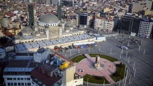 Tarihi g�r�nt�ler... �stanbul'da bu sabah