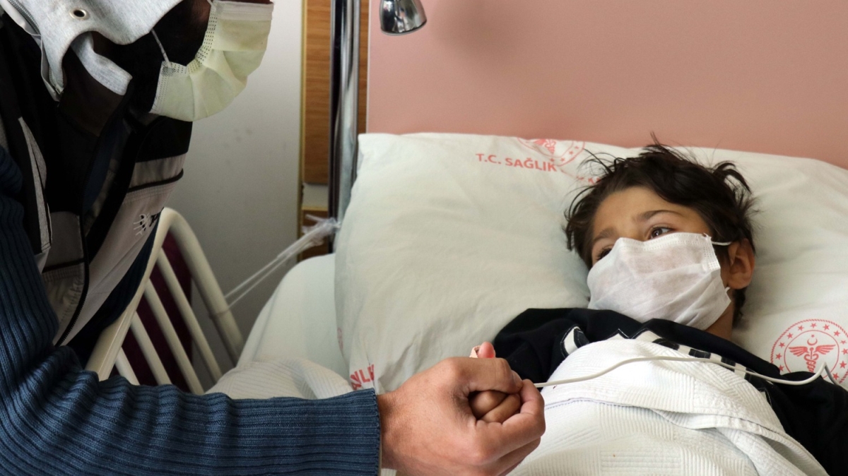 Kalp hastas Suriyeli kk Rabi Trkiye'de ifa bulacak