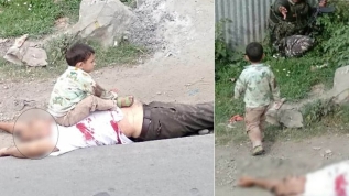 3 yaşındaki çocuğun bu fotoğrafı infial yarattı