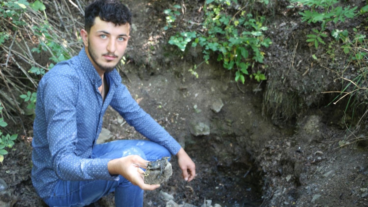 tokat ta esrarengiz olay bu suya