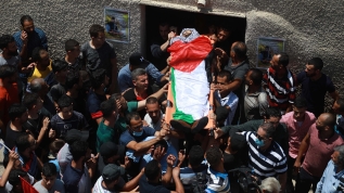 İşgalci İsrail askerleri şehit etmişti! Genç Filistinli son yolcuğuna uğurlandı