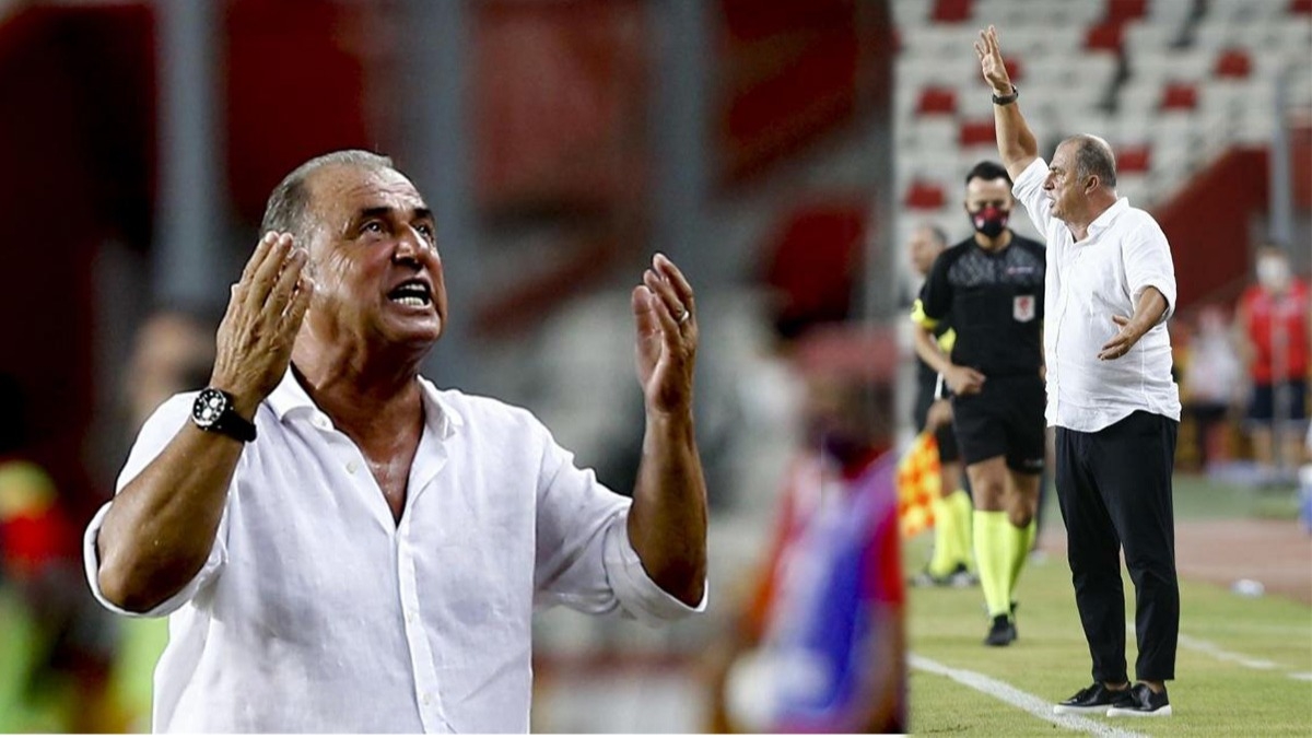 Fatih Terim ok sinirlendi! Antalya'da bir ilk yaand