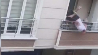 Kavga sırasında şok olay! Balkondan düştü