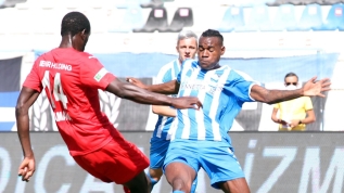Erzurumspor - Sivasspor maçından kareler