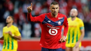 Fransa'da geceye Burak Yılmaz damga vurdu! Lille formasıyla ilk golünü böyle attı