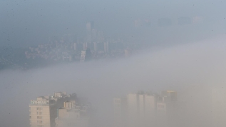 İstanbul'da sis eşsiz manzaralar oluşturdu