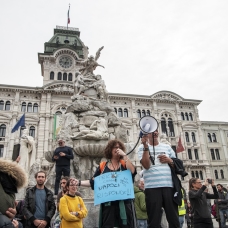 �talya'da protestolar s�r�yor