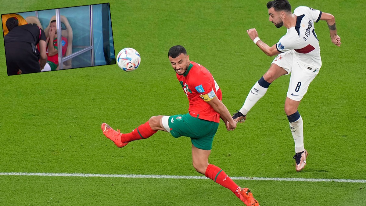 Tek bacakla oynad, alayarak kt! te Romain Saiss'in son durumu