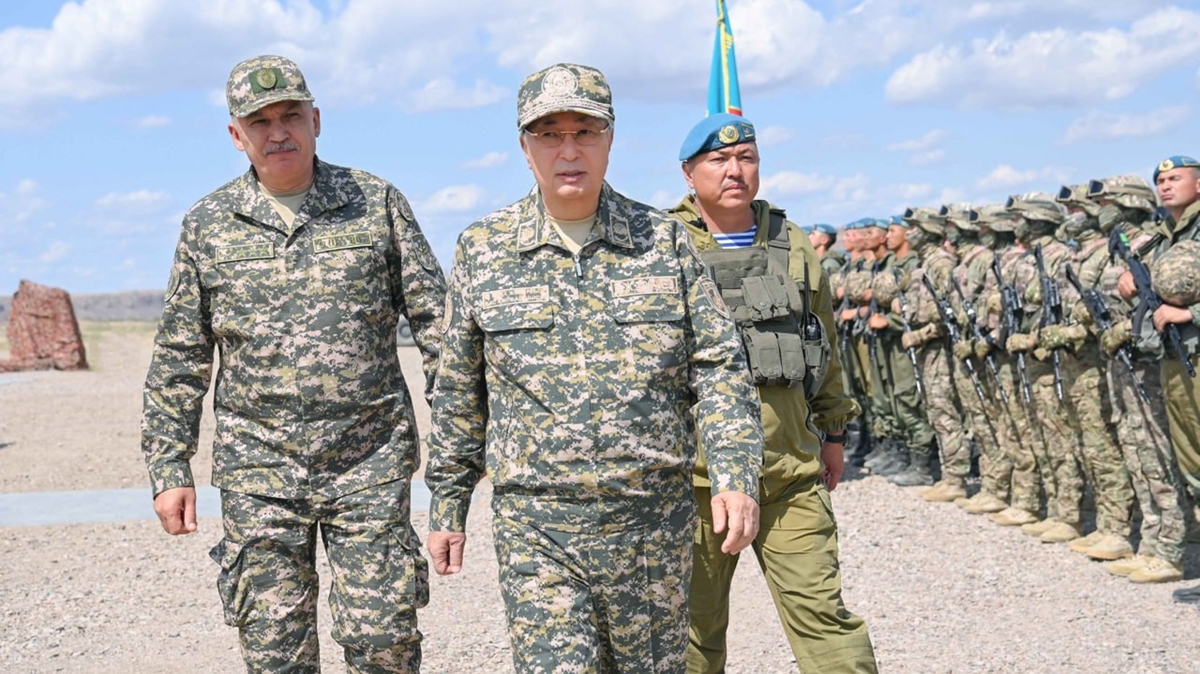 Tokayev: Silahl Kuvvetlerimiz her trl zorlua hazr olmal