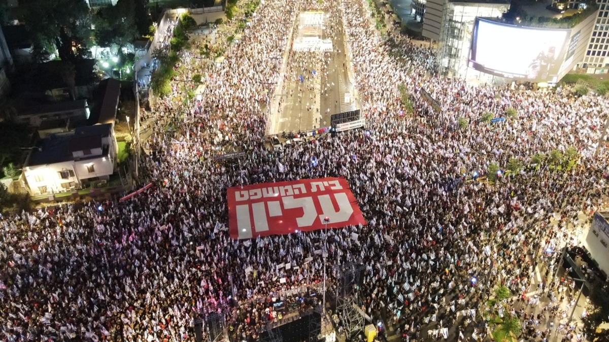 'Yarg reformu' protestolar 36. haftada da srd: Gzler Yksek Mahkeme'de