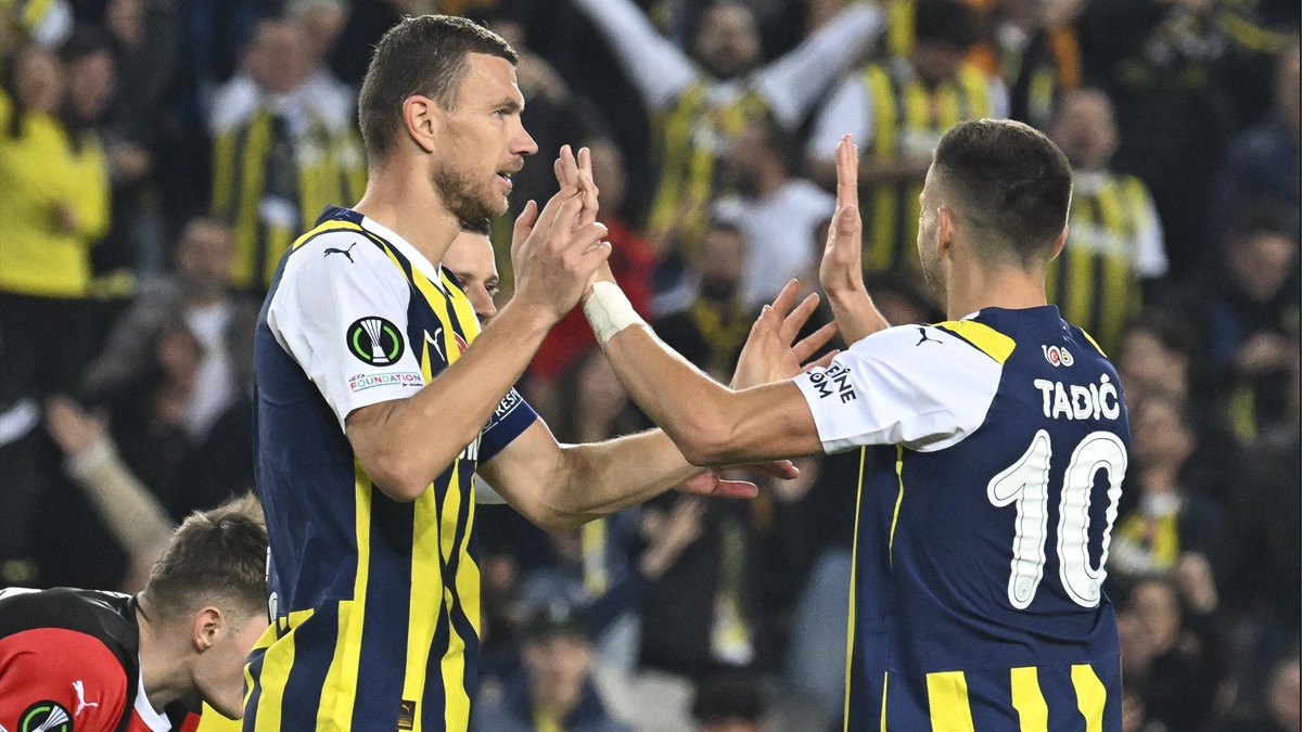 Avrupa'da gndem Edin Dzeko ve Dusan Tadic! 'Fenerbahe'ye cennetten gnderildi'