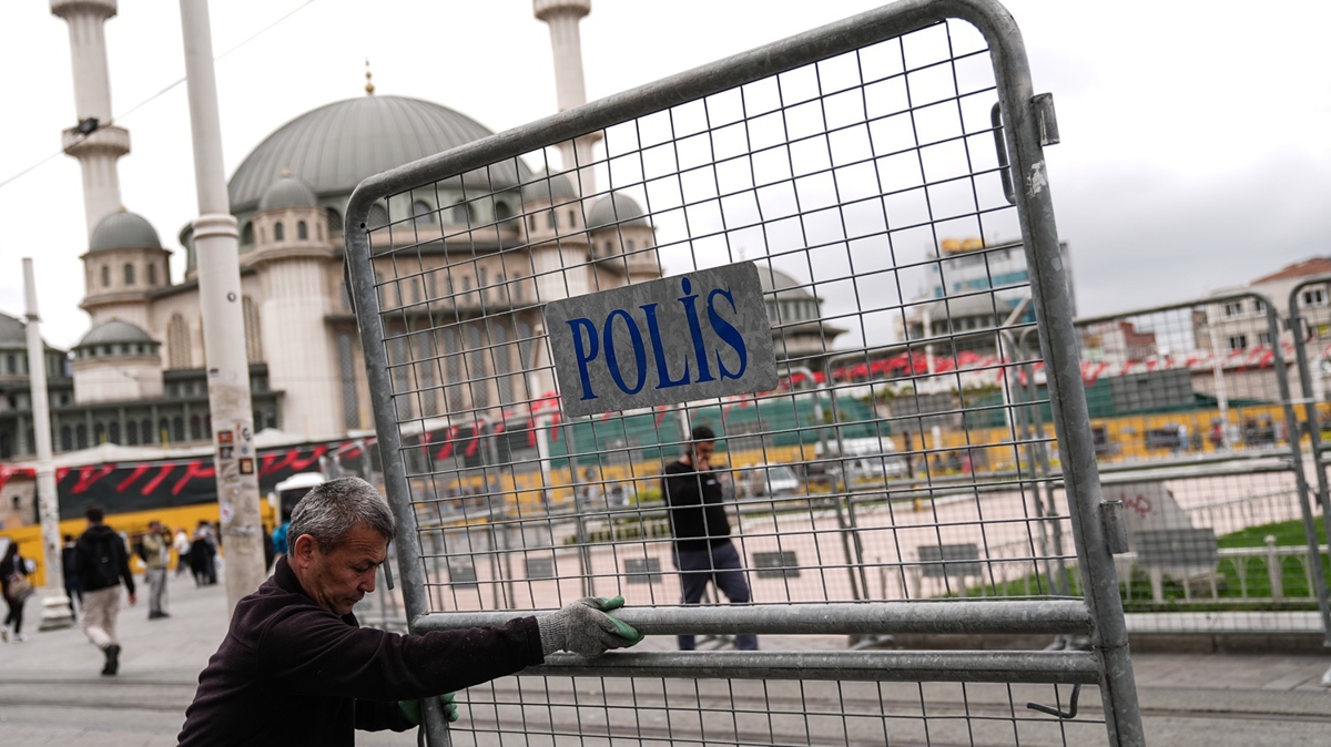 stanbul'da 1 Mays'ta alnacak tedbirler belli oldu