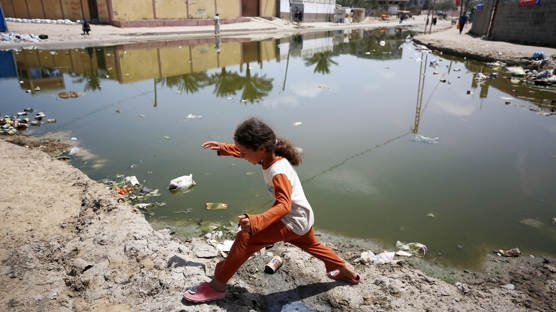 Gazze'de p ynlar ve kanalizasyon sular Filistinlilerin saln tehdit ediyor
