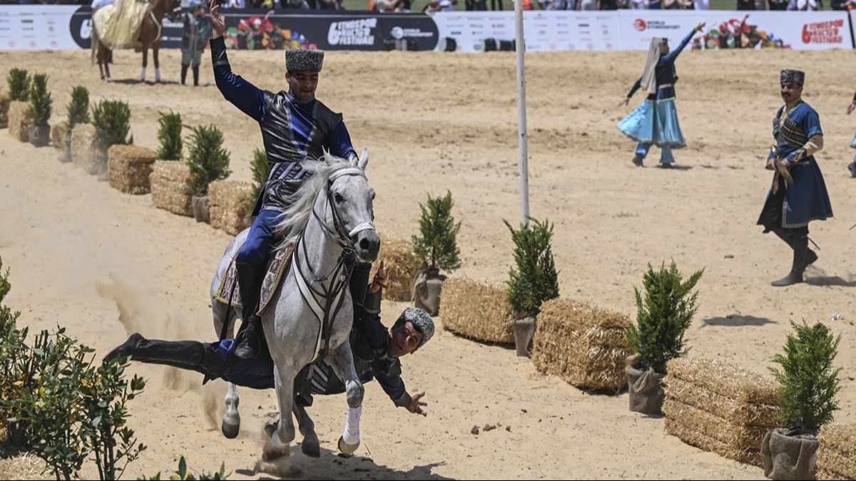 6. Etnospor Kltr Festivali'nden nefes kesen grntler