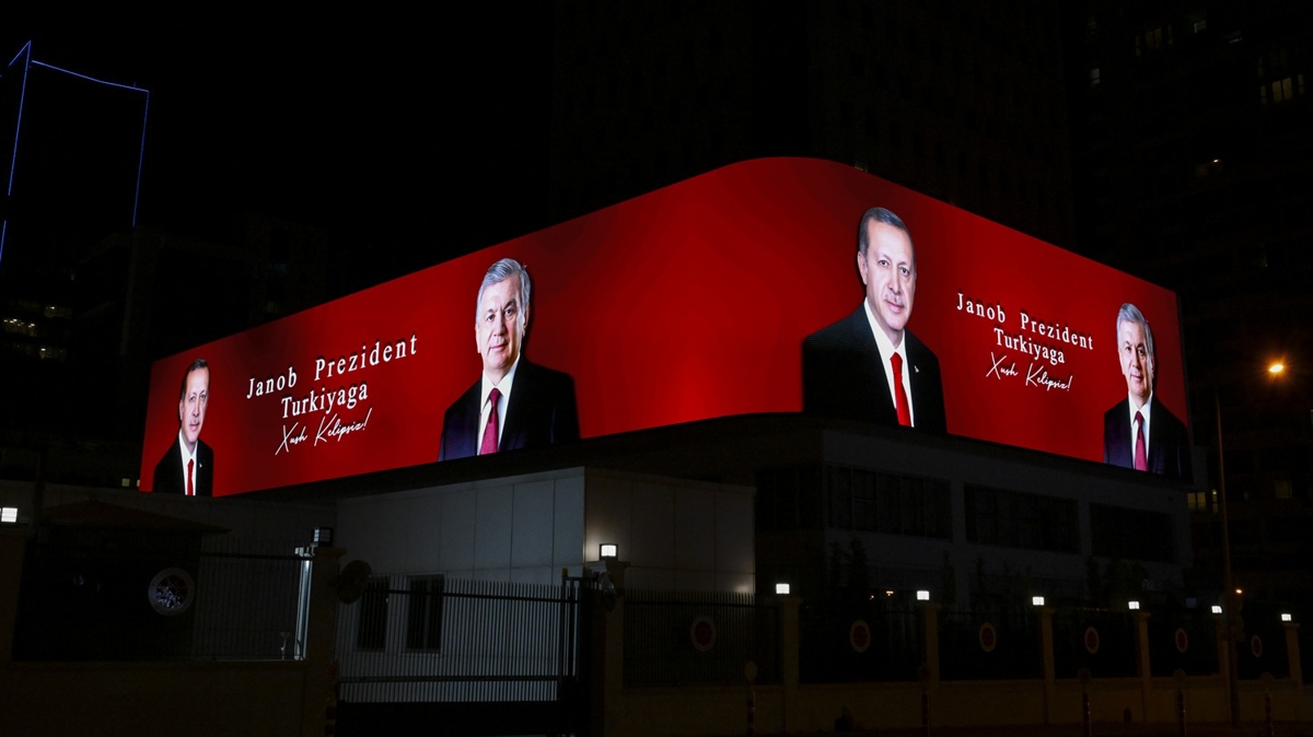 zbekistan Cumhurbakan Mirziyoyev iin hazrland