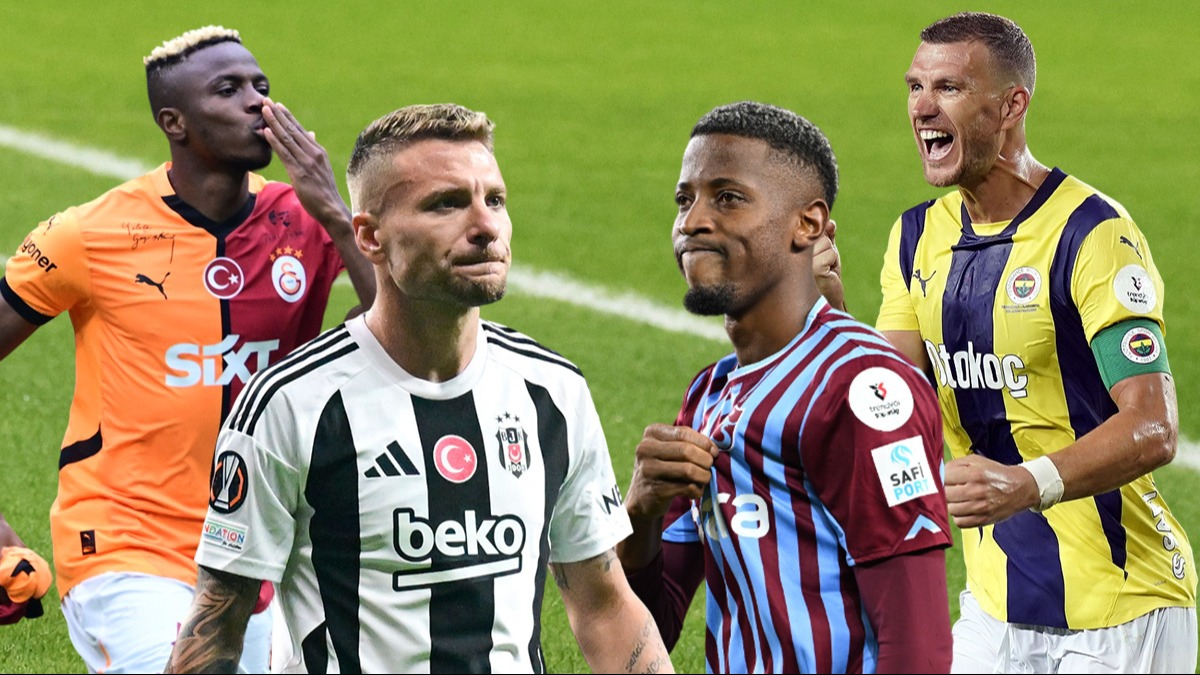 Sper Lig'in yldzlar durmuyor! te gol krallndaki son durum