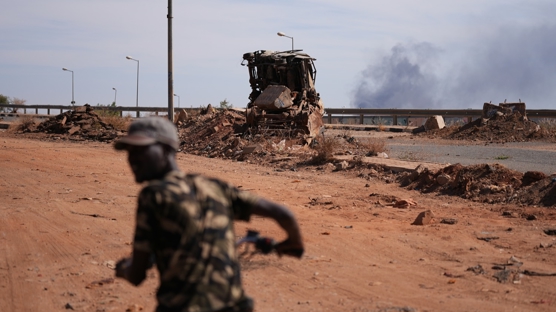 Sudan'da ordu ile HDK arasndaki atmalar byle grntlendi