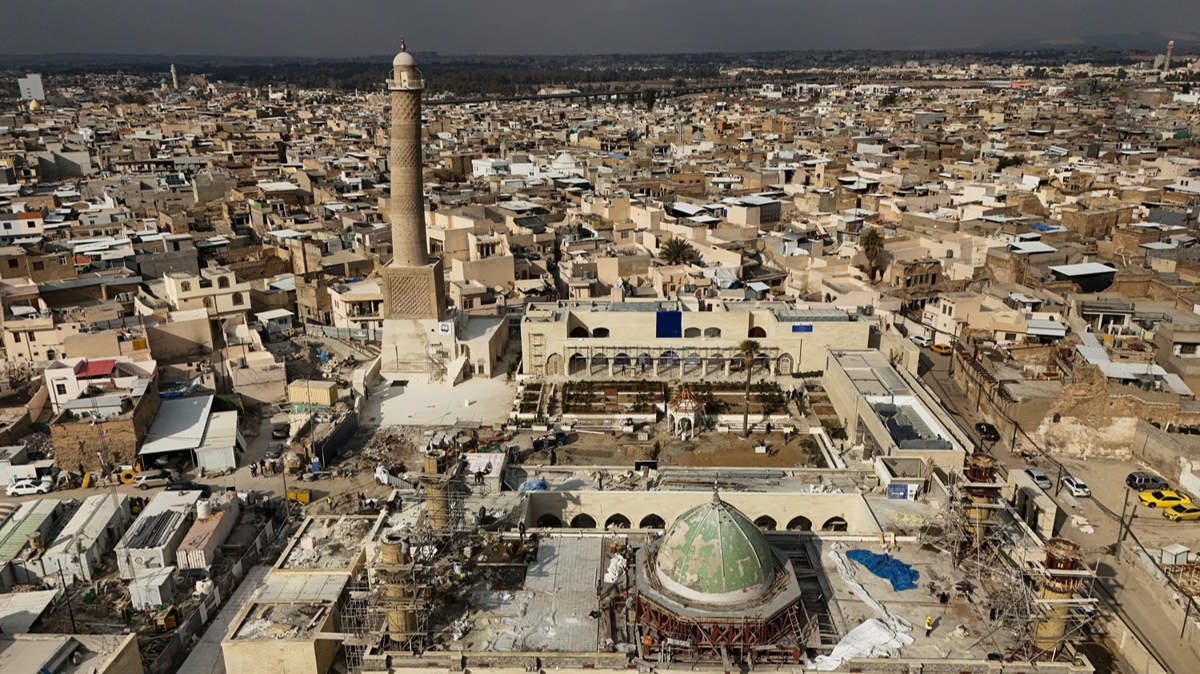 DEA'n ykt Seluklu miras Hadba Minaresi'nin restorasyonu tamamland