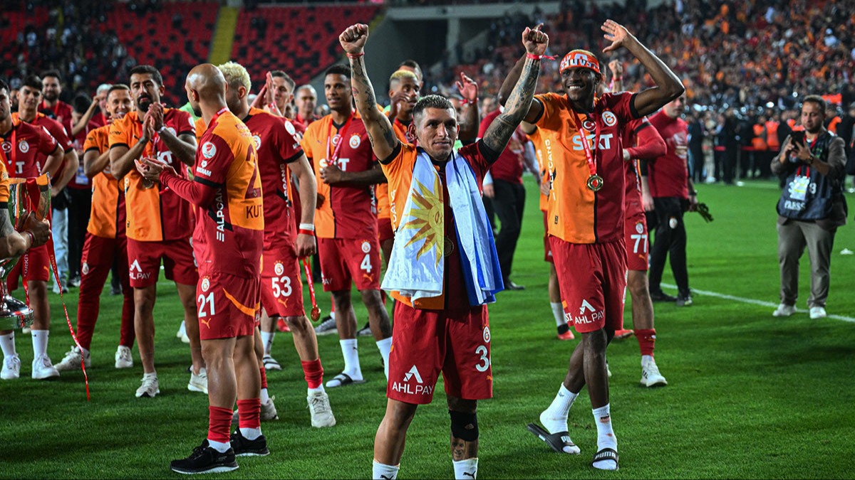 Galatasaray'dan rekor stne rekor! Aslan istatistikleri altst etti