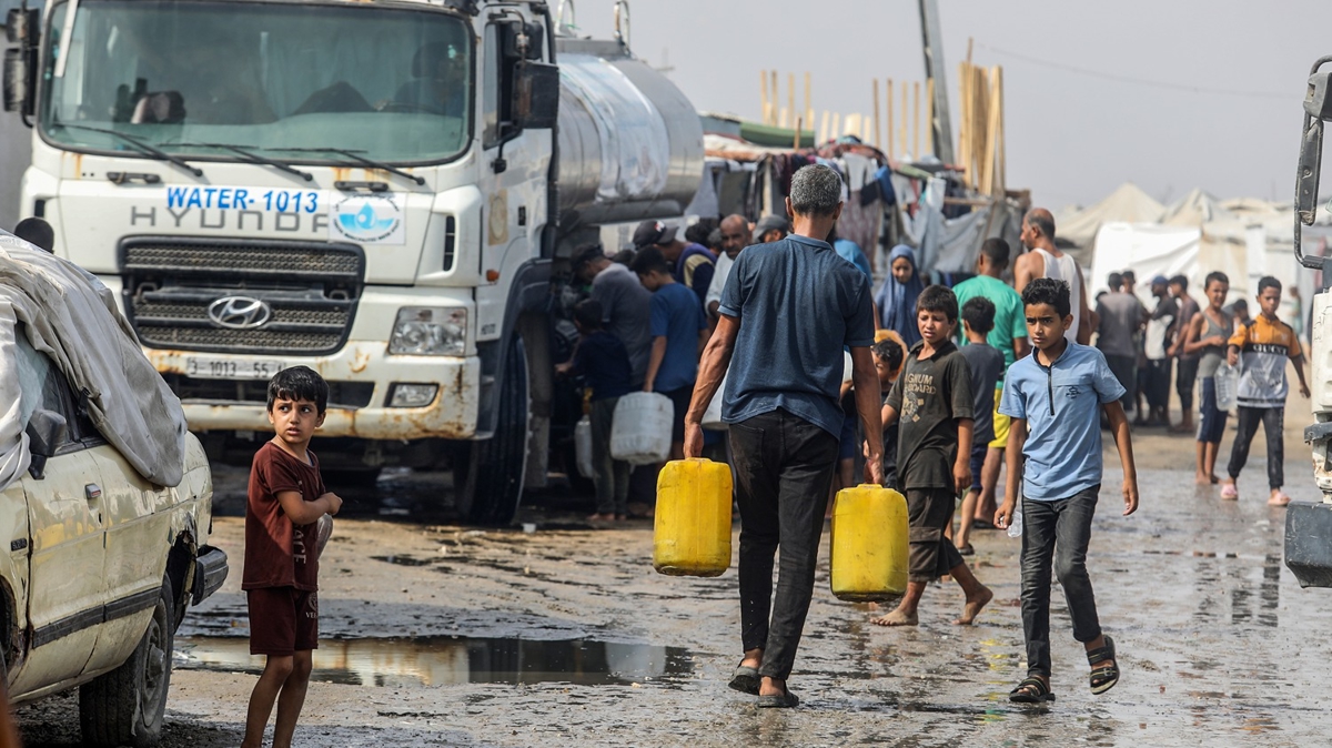 Gazze'de insani kriz: Temiz suya ulamakta glk ekiliyor