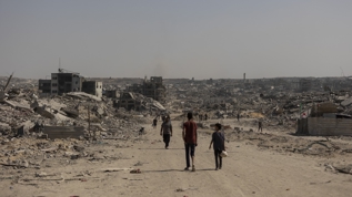 Gazze'de sokaklar harabeye dnd: Atekes sonras dikkat eken grntler