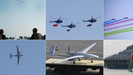 Tarihi Karaba Zaferi'nin 5. yl! Trk F-16'lar Bak semalarnda