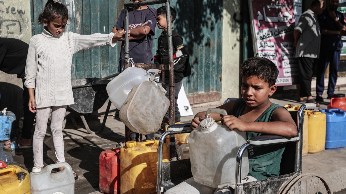 Gazze'de temiz su krizi derinleiyor