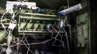 Gazze'de srail'den kalan bir tank arj istasyonuna dntrld