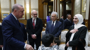 Gazze'nin sesi olmu�tu! Cumhurba�kan� Erdo�an'dan anlaml� kabul