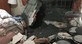 nl oyuncunun evi beton altnda kald 