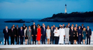 G7 Zirve'sinden ilginç kareler