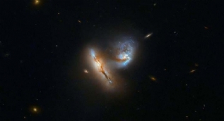 NASA paylaştı! Dans eden galaksiler...