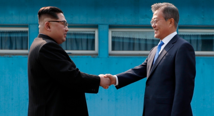 Kuzey ve Güney Kore arasında tarihi buluşma
