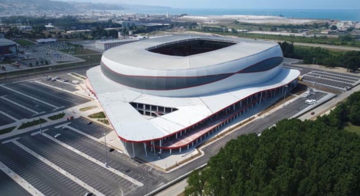 Samsun'un yeni stadı dünyanın en iyileri arasında